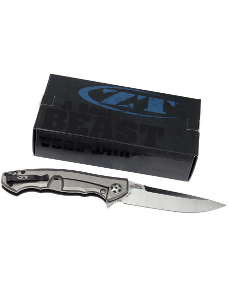 ZT0452CF Zero Tolerance foldekniv kulfiber- og titaniumhåndtag 13,2 cm