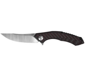 ZT0462 Faca dobrável Zero Tolerance cabo em fibra de carbono e titânio 13,3 cm