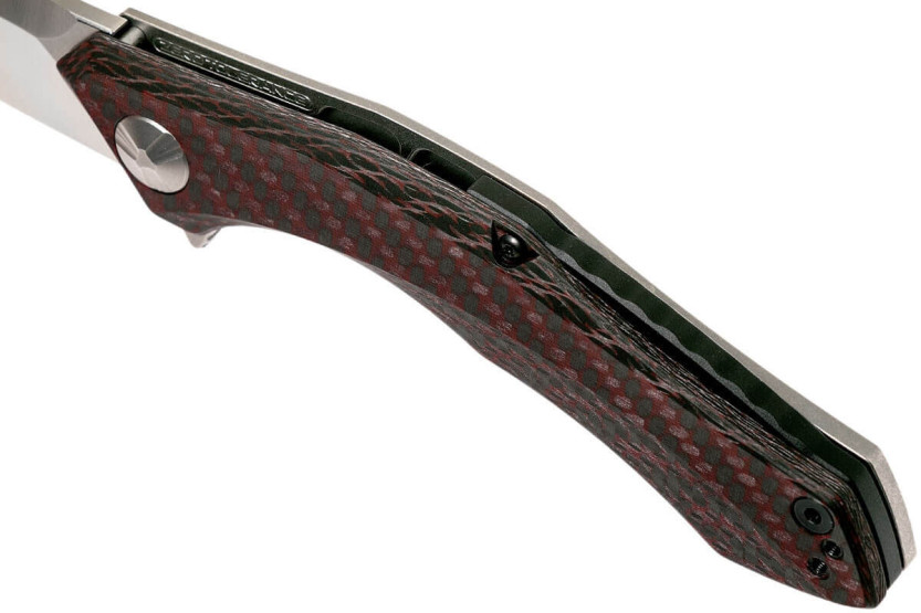 ZT0462 Zero Tolerance folding knife carbon fiber and titanium handle 13.3cm