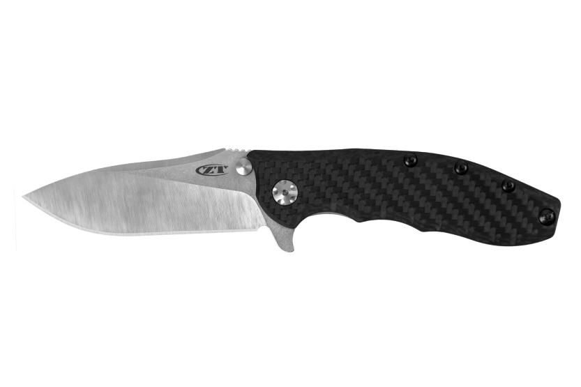 ZT0562CF Coltello pieghevole Zero Tolerance 12,2 cm, manico in fibra di carbonio e titanio
