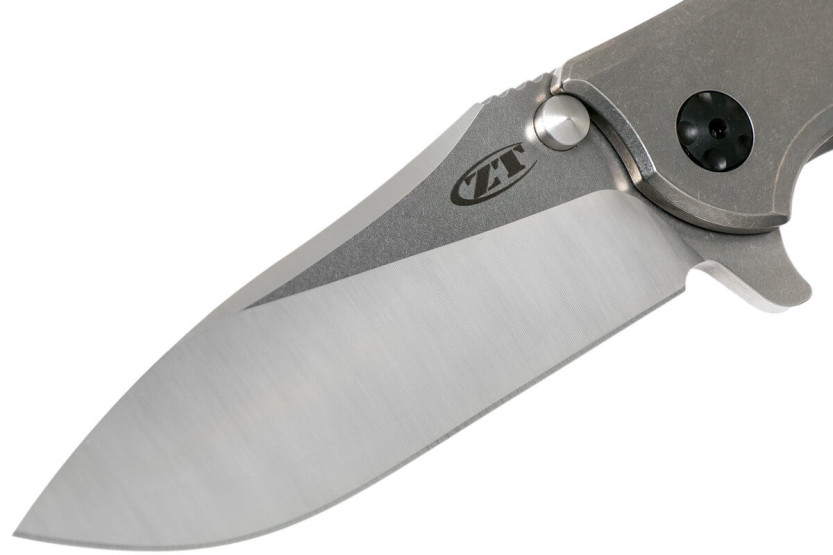 ZT0562TI Navalha dobrável Zero Tolerance Cabo em titânio de 12,2 cm