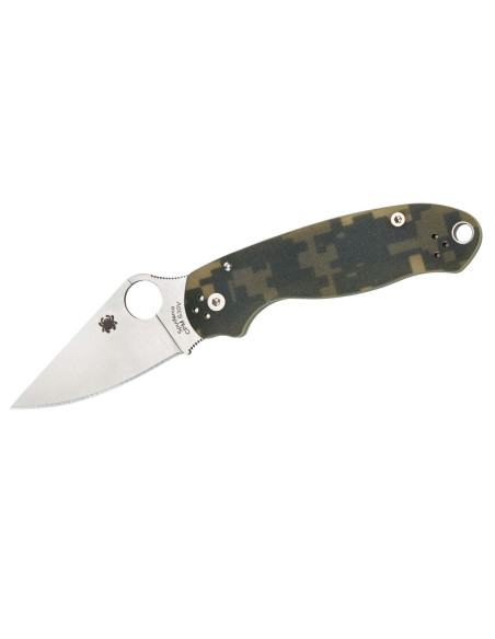 Faca dobrável Spyderco Para 3 11cm cabo G10 camuflado