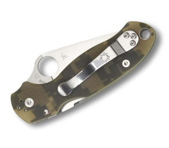 Spyderco Para 3 foldekniv 11 cm G10 kamuflasjehåndtak 2