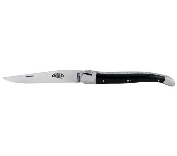 Faca dobrável Forge de Laguiole 12cm cabo em chifre escuro