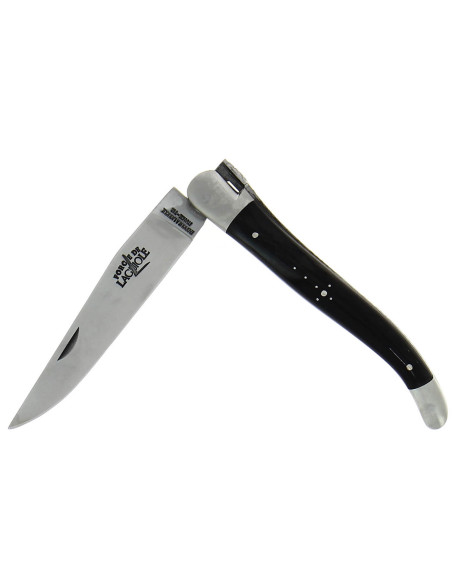 Forge de Laguiole taittoveitsi tumma sarvikahva 12cm