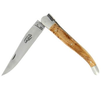 Forge de Laguiole foldekniv med skaft i einer 12 cm 2