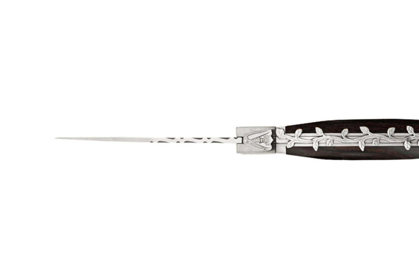 Klappmesser Laguiole Bougna Baroque 12cm braun