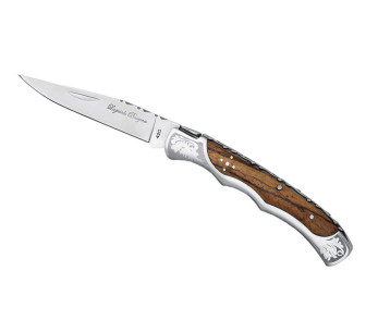 Laguiole Bougna Baroque taittoveitsi 12cm seepra puu