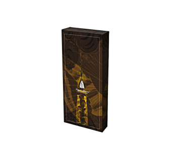Laguiole Bougna vouwmes 12cm teakhout + kurkentrekker 2