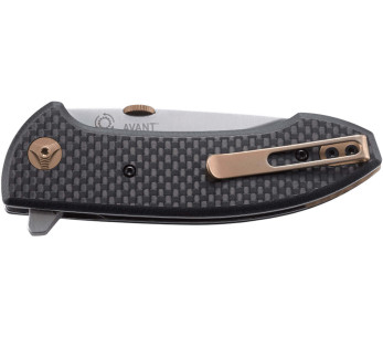 Navalha dobrável CRKT AVANT 4620.CR com cabo de fibra de carbono de 11 cm 2