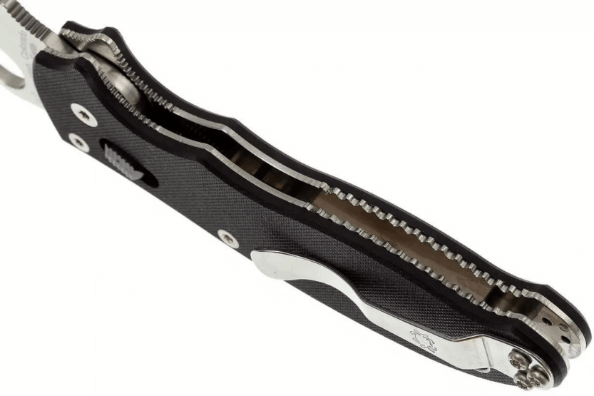 Spyderco Manix 2 svart foldekniv i glassfiber 8,6 cm