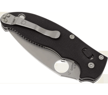 Spyderco Manix 2 C101GP2 taittoveitsi 11.8cm musta G10 kahva 2