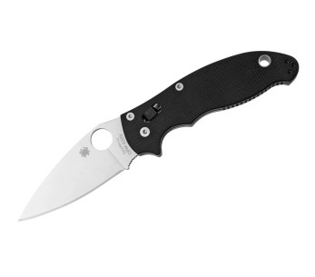 Spyderco Manix 2 C101GP2 vouwmes 11.8cm zwart G10 handvat