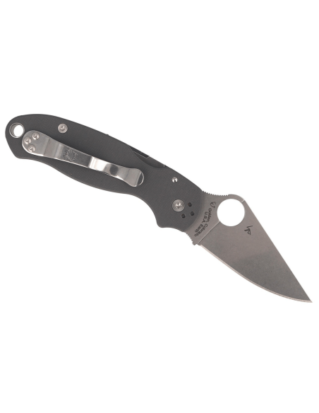 Spyderco Para 3 C223GPDGY foldekniv 10,9 cm med grått G10-håndtak