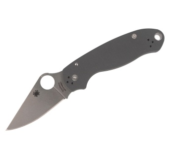 Canivete Spyderco Para 3 C223GPDGY Cabo cinzento G10 de 10,9 cm