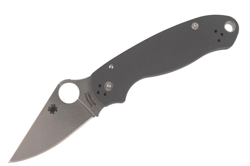 Spyderco Para 3 C223GPDGY foldekniv 10,9 cm med grått G10-håndtak