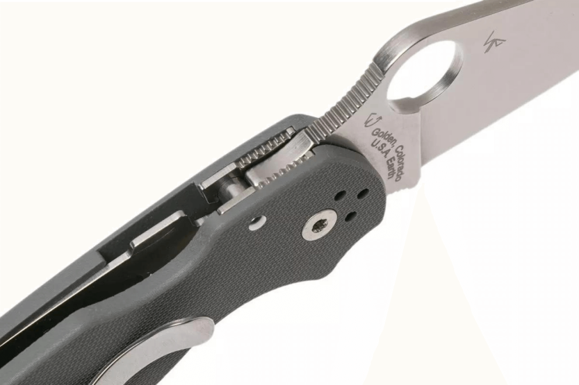 Spyderco Para 3 C223GPDGY foldekniv 10,9 cm med grått G10-håndtak