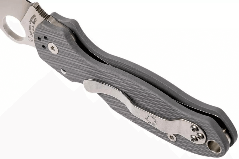Spyderco Para 3 C223GPDGY coltello pieghevole 10,9 cm manico grigio G10