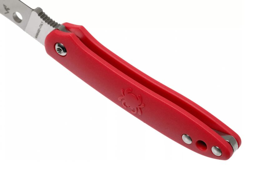 Navaja Spyderco Roadie C189PRD 7.6cm mango de nylon/fibra de vidrio