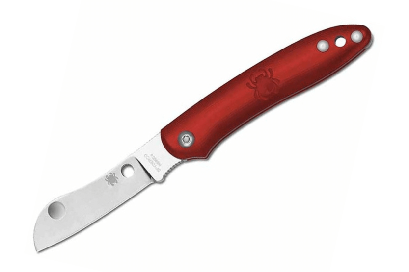 Navaja Spyderco Roadie C189PRD 7.6cm mango de nylon/fibra de vidrio