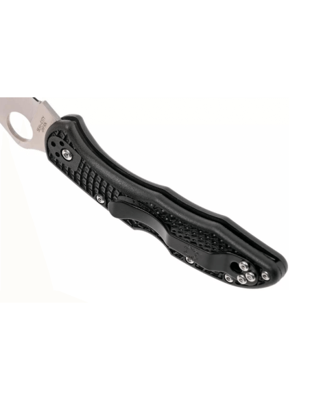 Spyderco Delica 4 C11FPBK folding knife black nylon/fiberglass handle 10.8cm