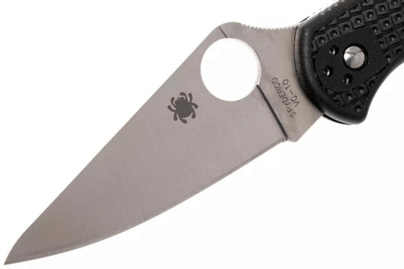 Spyderco Delica 4 C11FPBK coltello pieghevole 10,8 cm manico in nylon nero/fibra di vetro