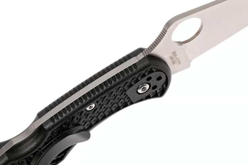 Spyderco Delica 4 C11FPBK folding knife black nylon/fiberglass handle 10.8cm