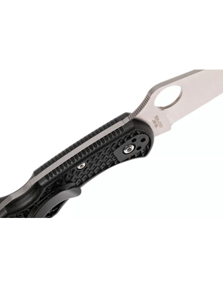 Spyderco Delica 4 C11FPBK coltello pieghevole 10,8 cm manico in nylon nero/fibra di vetro