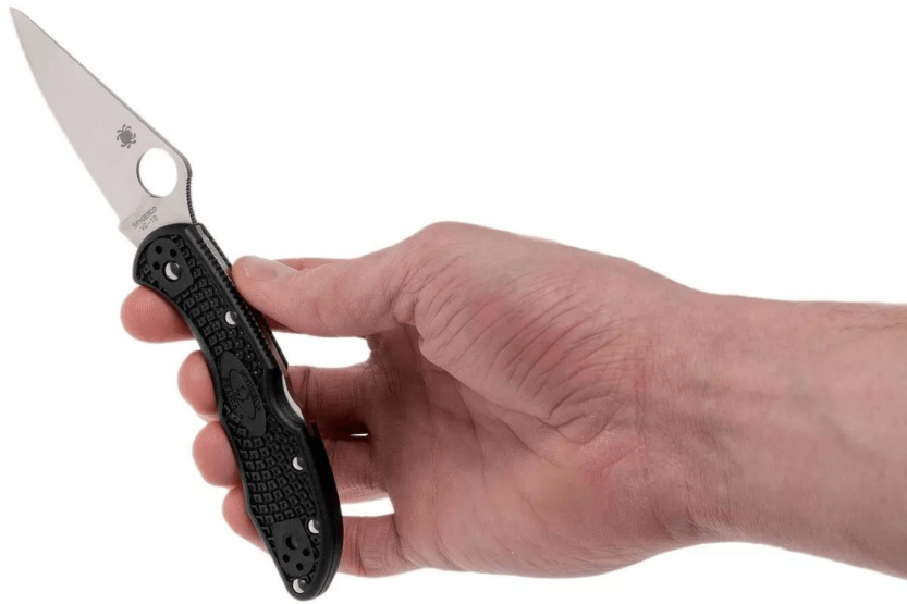 Spyderco Delica 4 C11FPBK folding knife black nylon/fiberglass handle 10.8cm