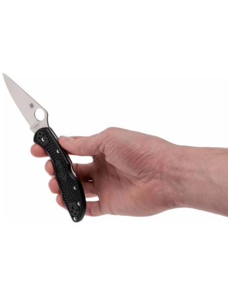 Spyderco Delica 4 C11FPBK folding knife black nylon/fiberglass handle 10.8cm