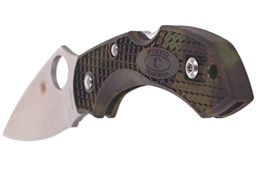 Spyderco DragonFly 2 Zome Camo C28ZFPGR2 foldekniv i nylon/glassfiber 8,5 cm