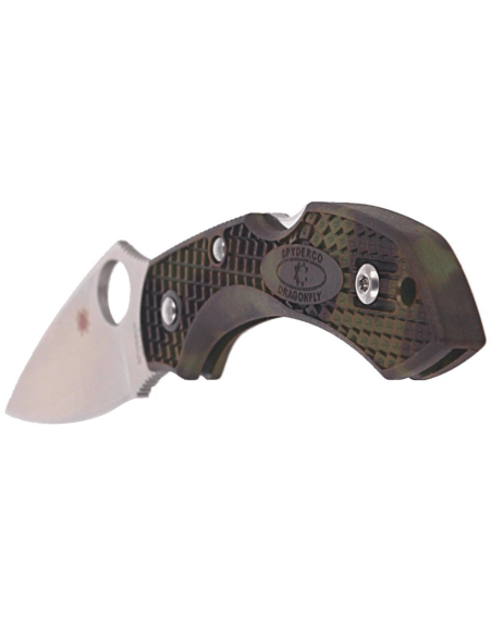 Spyderco DragonFly 2 Zome Camo Klappmesser C28ZFPGR2 Nylon/Glasfaser 8,5cm