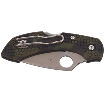 Spyderco DragonFly 2 Zome Camo C28ZFPGR2 nylon/lasikuitu taittoveitsi 8.5cm 2