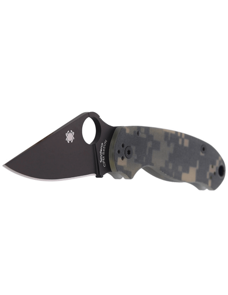Canivete dobrável Spyderco Para 3 C223GPCMOBK G10 preto camuflado 10,9cm