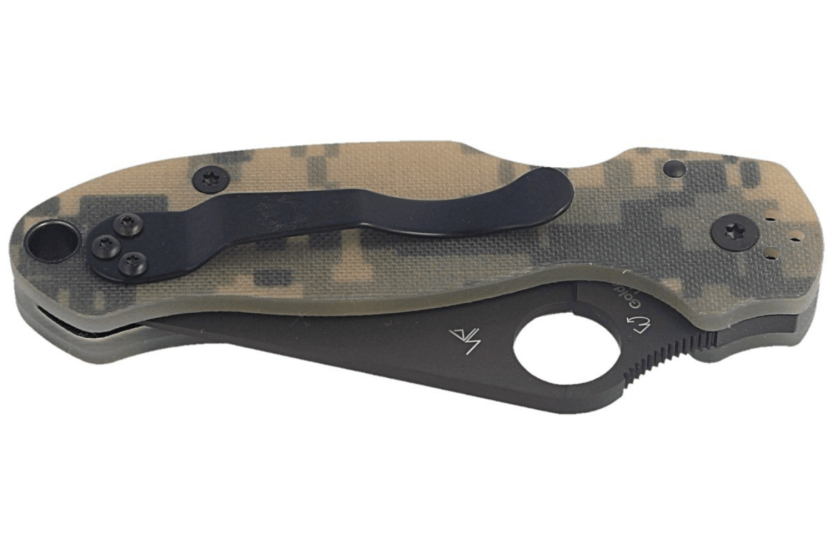 Spyderco Para 3 C223GPCMOBK G10 zwart camouflage vouwmes 10.9cm