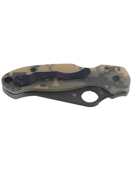 Spyderco Para 3 C223GPCMOBK G10 musta naamiointi taittoveitsi 10.9cm