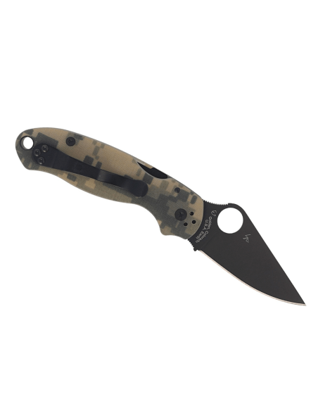 Klappmesser Spyderco Para 3 C223GPCMOBK G10 Camouflage schwarz 10,9cm
