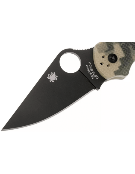 Spyderco Para 3 C223GPCMOBK G10 svart kamouflage fällkniv 10,9cm