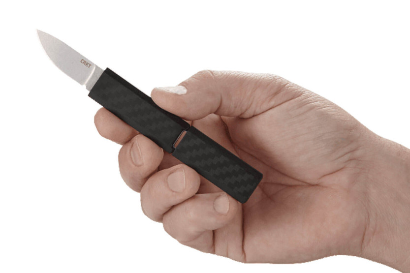CRKT SCRIBE flat knife glass-reinforced nylon handle