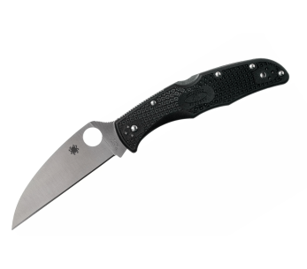 Spyderco Endura 4 C10FPWCBK Coltello pieghevole Wharncliffe in nylon nero/fibra di vetro 12,6 cm