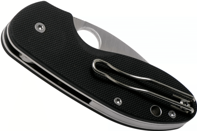 Spyderco Insistent Sem C246GPS vouwmes 9.4cm zwart G10 handvat
