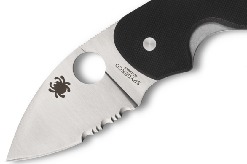 Spyderco Insistent Sem C246GPS vouwmes 9.4cm zwart G10 handvat