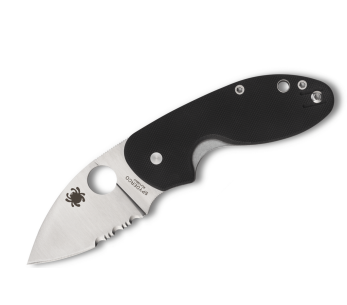 Spyderco Insistent Sem C246GPS vouwmes 9.4cm zwart G10 handvat