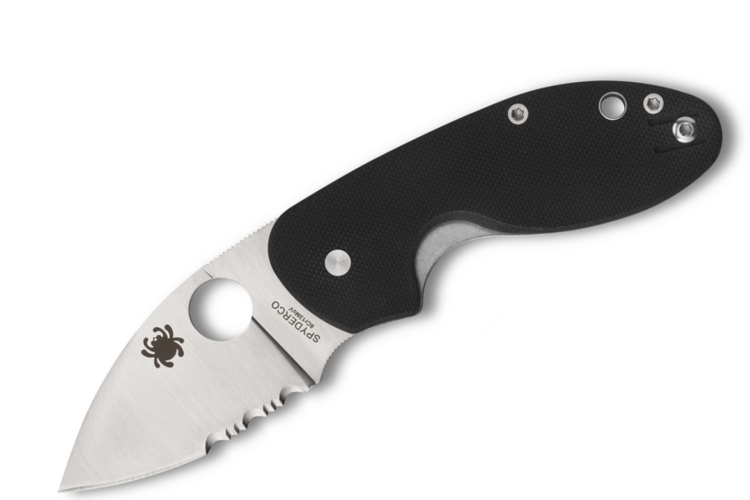 Navaja Spyderco Insistent Sem C246GPS mango G10 negro 9.4cm
