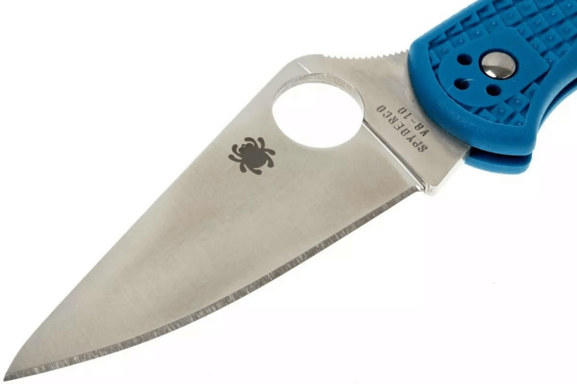 Spyderco Delica 4 C11FPBL coltello pieghevole in nylon/fibra di vetro blu 10,8 cm