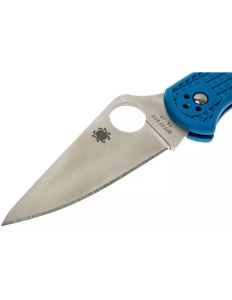 Spyderco Delica 4 C11FPBL taittoveitsi sinistä nailonia/lasikuitua 10.8cm