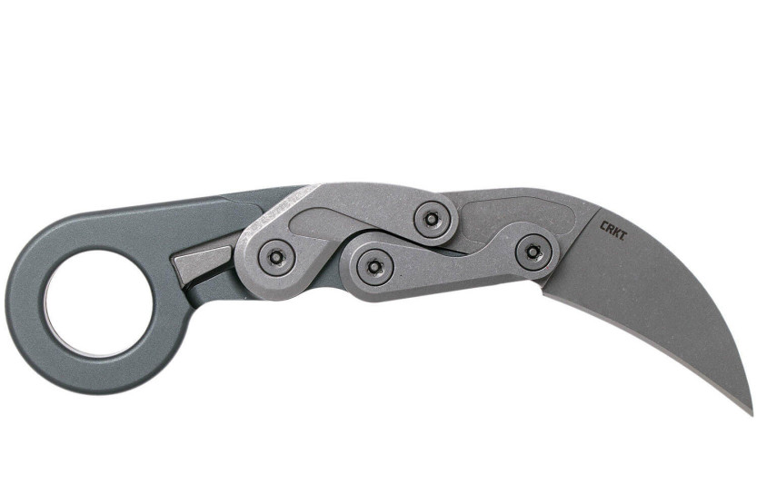 Navalha dobrável CRKT PROVOKE COMPACT 4045 Cabo de alumínio de 11,5 cm