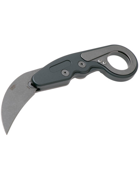 Navalha dobrável CRKT PROVOKE COMPACT 4045 Cabo de alumínio de 11,5 cm