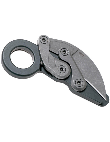 Navalha dobrável CRKT PROVOKE COMPACT 4045 Cabo de alumínio de 11,5 cm