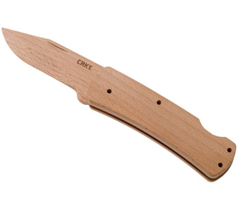 Foldekniv CRKT NATHAN EN KIT 1032 11,7 cm bøketrehåndtak - Å montere 2